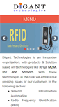 Mobile Screenshot of diganttechnologies.com